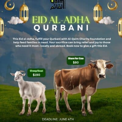 Pay online for Qurbani